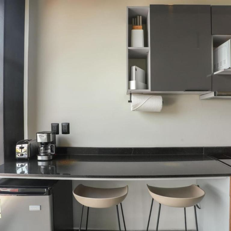 The Striped Loft Modern Elegance-Centric location - One-Bedroom Apartment - 9