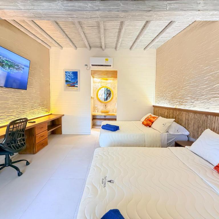 Tritonia Island Tintipán - Habitación Doble Deluxe - 2 camas dobles - 7