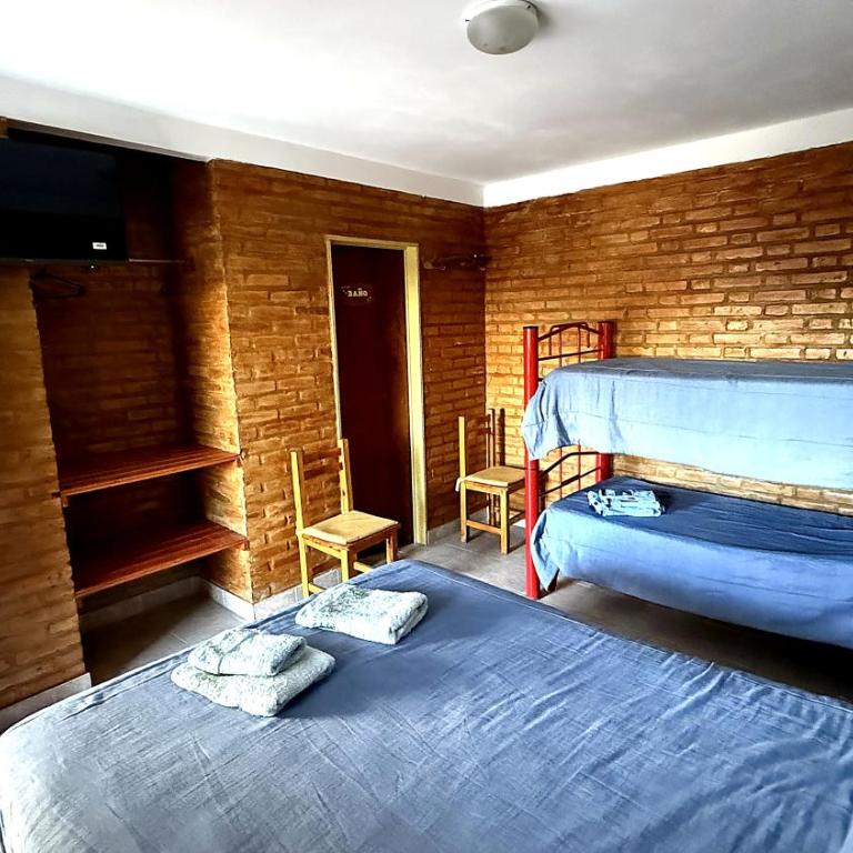 Posada Playa Mansa - Habitación Cuádruple con baño privado - 1