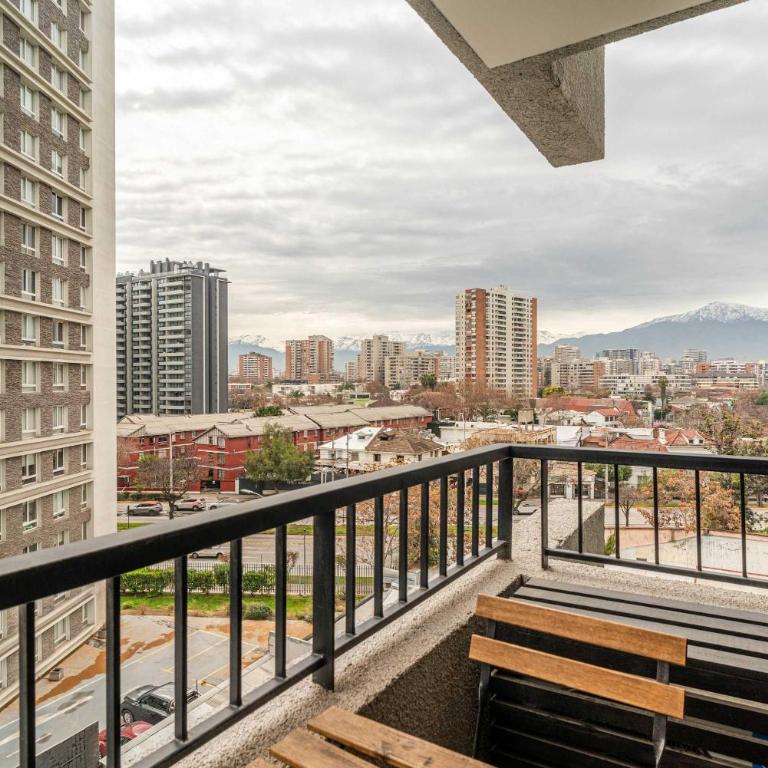 HOM I A Pasos Del Metro Nuble Depto 2PAX en Nunoa - Apartment - 19