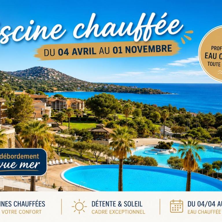 Village Vacances du Cap Estérel Appartement Premium , Jardin , Parking , Agay Saint Raphaël , Piscine Chauffée - Appartement 1 Chambre - 2