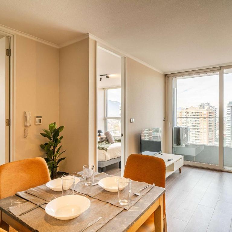 HOM I Ñuñoa I Aire Acondicionado I Wifi I Piscina - Apartment - 26