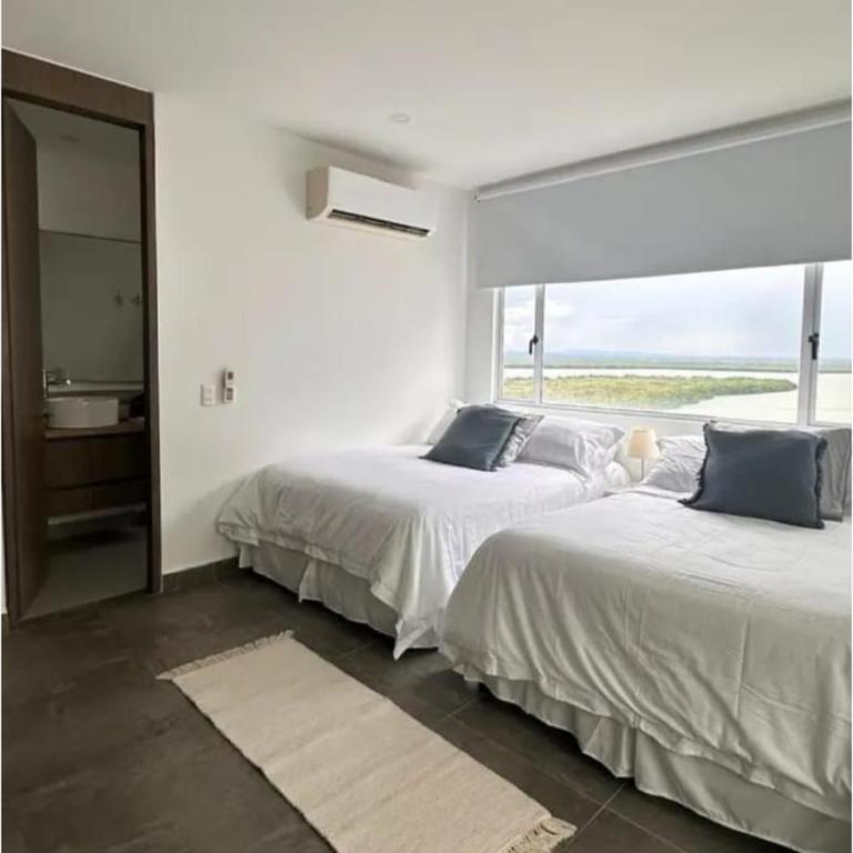 Penthouse luxury cartagena con vista al mar, piscina y capacidad para 12 personas - Four-Bedroom Platinum Apartment - 26