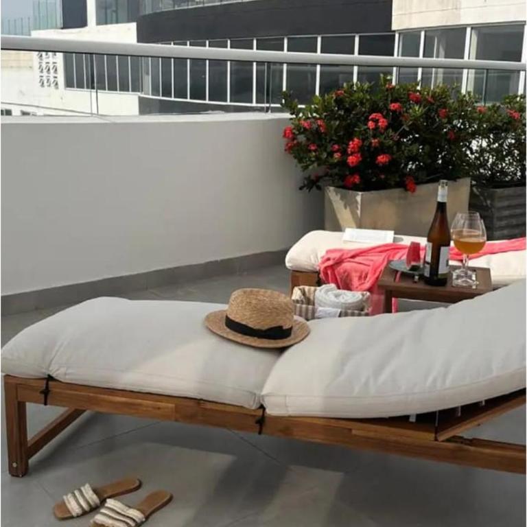 Penthouse luxury cartagena con vista al mar, piscina y capacidad para 12 personas - Four-Bedroom Platinum Apartment - 31