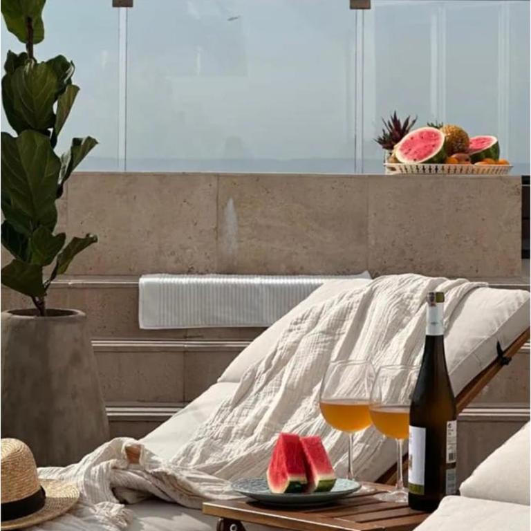 Penthouse luxury cartagena con vista al mar, piscina y capacidad para 12 personas - Four-Bedroom Platinum Apartment - 39