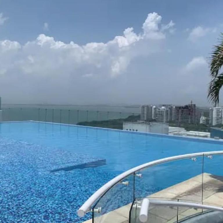 Penthouse luxury cartagena con vista al mar, piscina y capacidad para 12 personas - Four-Bedroom Platinum Apartment - 48
