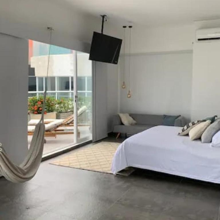 Penthouse luxury cartagena con vista al mar, piscina y capacidad para 12 personas - Four-Bedroom Platinum Apartment - 67
