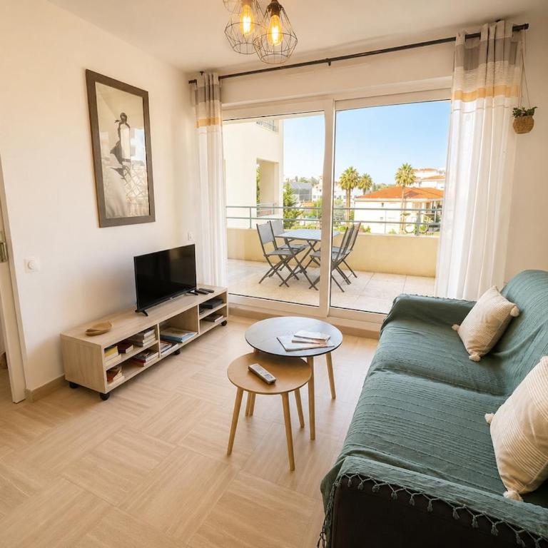 Les Pins Bleus, T2, 4p, AC, PK, Plage et Piscine - Apartment mit 1 Schlafzimmer - 9