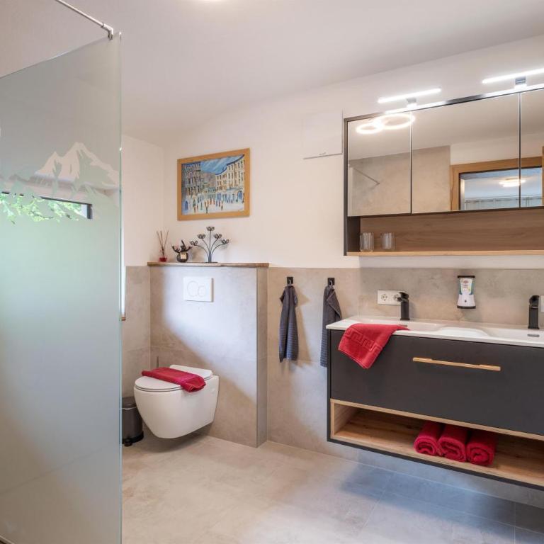 Haus Hüttenberger Sanja - Apartamento de 2 dormitorios con ducha - 45