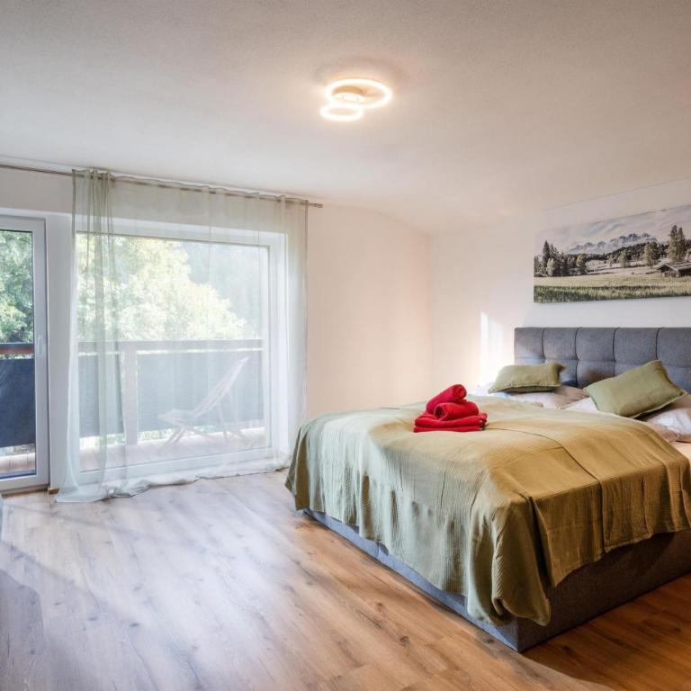 Haus Hüttenberger Sanja - Apartamento de 2 dormitorios con ducha - 57