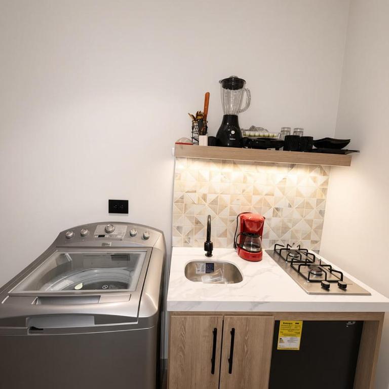 Loft privado en Guaduas Parqueadero y cama queen - Apartamento de 1 dormitorio - 10