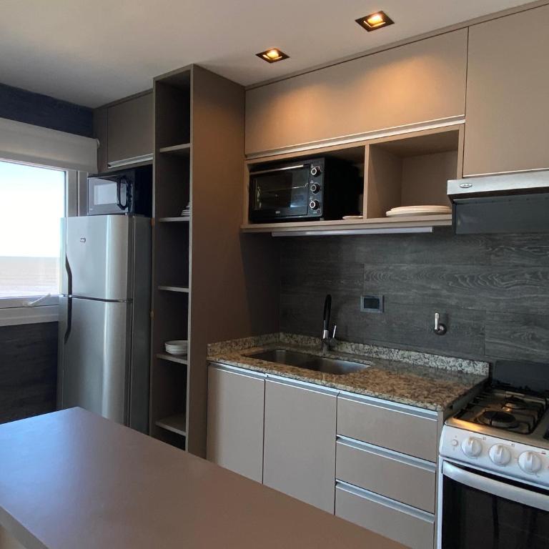 Departamento con vista al mar con cochera cubierta en San Bernardo - One-Bedroom Apartment - 6