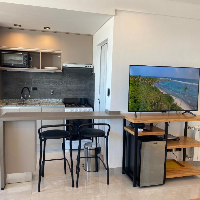 Departamento con vista al mar con cochera cubierta en San Bernardo - One-Bedroom Apartment - 30