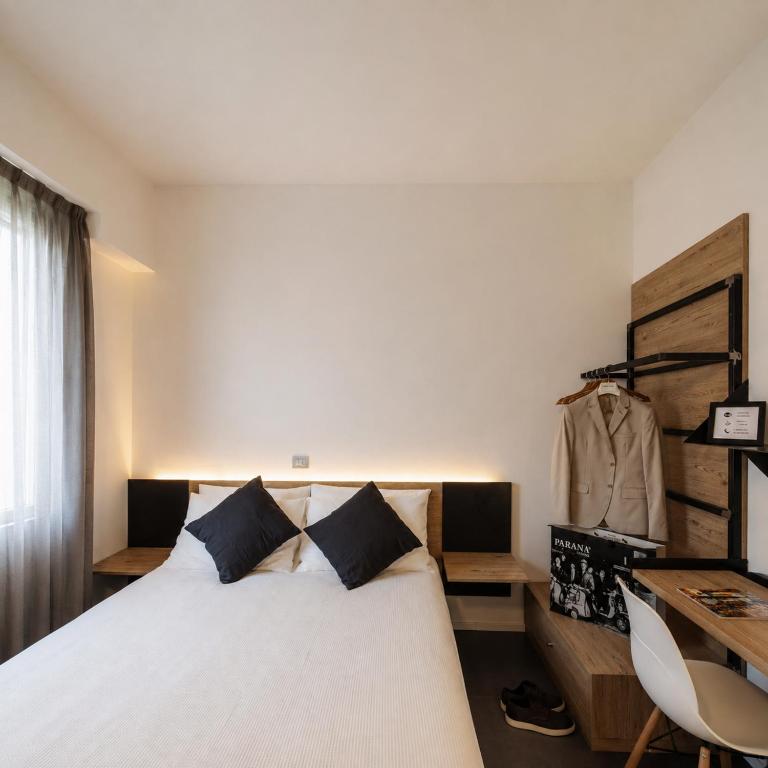 Le Palme City Rooms & Breakfast - Camera Matrimoniale/Doppia con Letti Singoli con Vista Giardino - 8