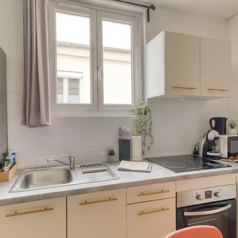 Le Marcellin - Proche Paris - 4 Personnes - Appartement 2 Chambres - 4