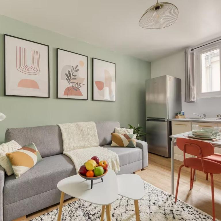 Le Marcellin - Proche Paris - 4 Personnes - Appartement 2 Chambres - 6