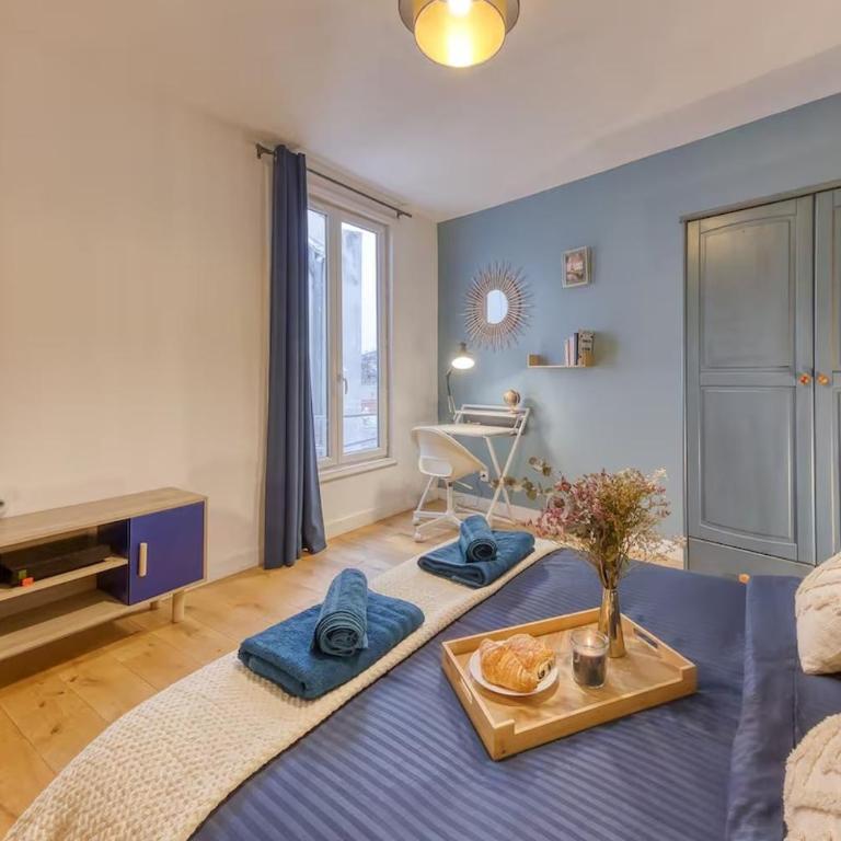 Le Marcellin - Proche Paris - 4 Personnes - Appartement 2 Chambres - 7