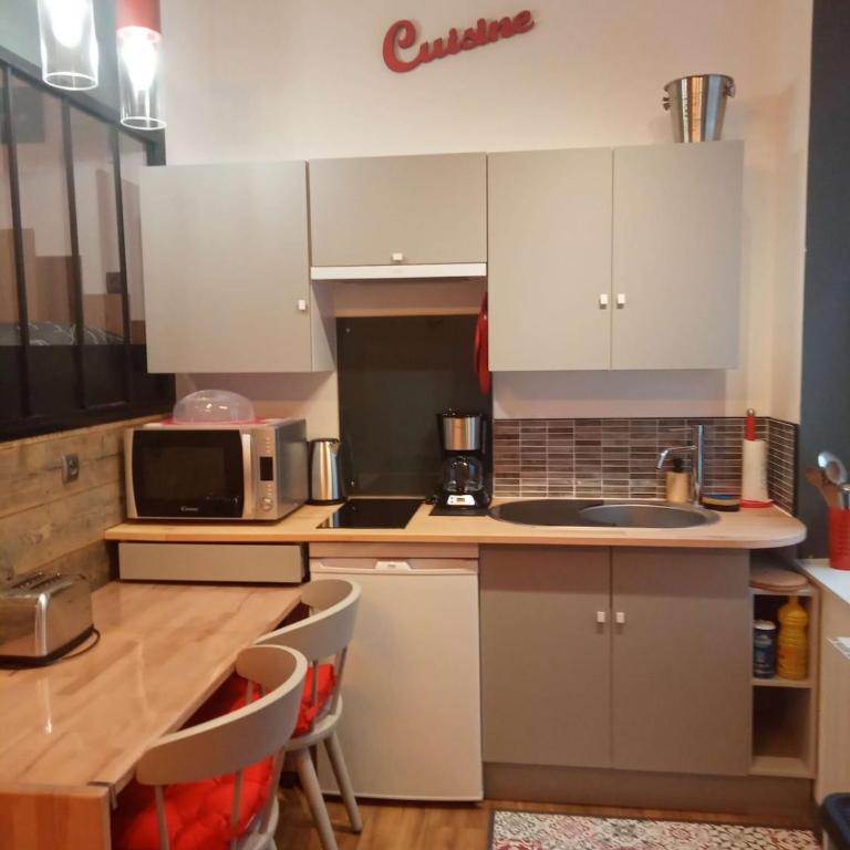 Premium studio proche ARENA Roosevelt centre ville Gare - Apartment mit 1 Schlafzimmer - 6