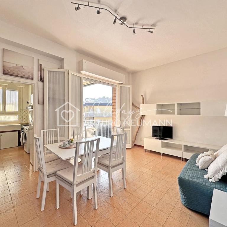 502- APPARTAMENTO TRILO IN CENTRO A MARCELLI al secondo piano, CON AMPIO TERRAZZO COPERTO - SPIAGGIA INCLUSA - Apartment mit 2 Schlafzimmern - 1