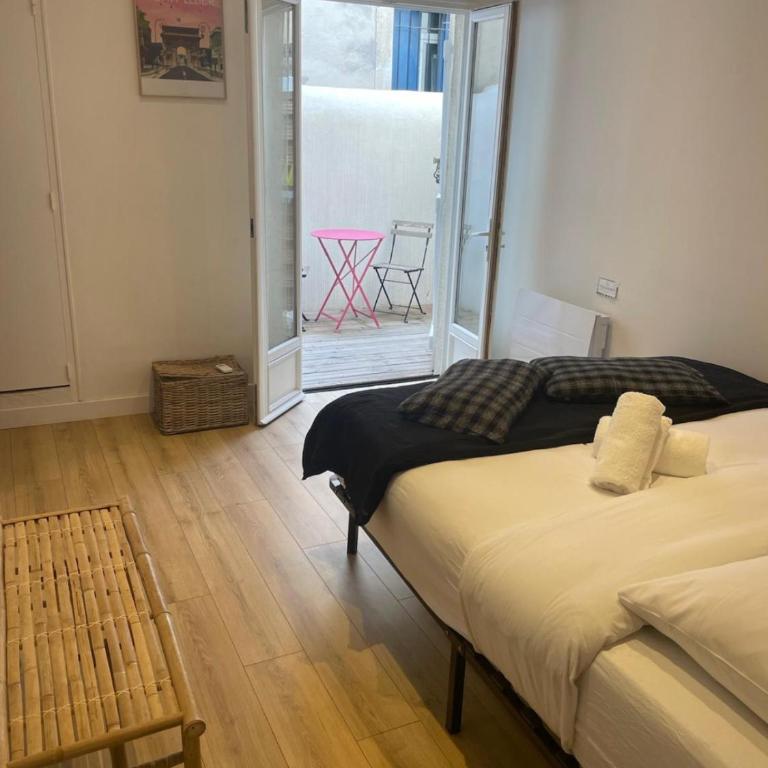 La coquille - terrasse et climatisation en centre ville - gare Saint Roch - Appartamento con 1 Camera da Letto - 12