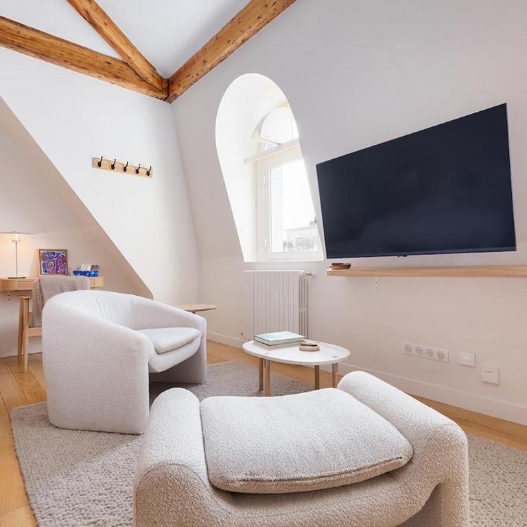 Modern suite near Champs Elysées - AC equipped - Apartamento de 1 dormitorio - 5