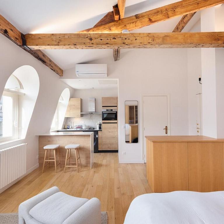 Modern suite near Champs Elysées - AC equipped - Apartamento de 1 dormitorio - 10