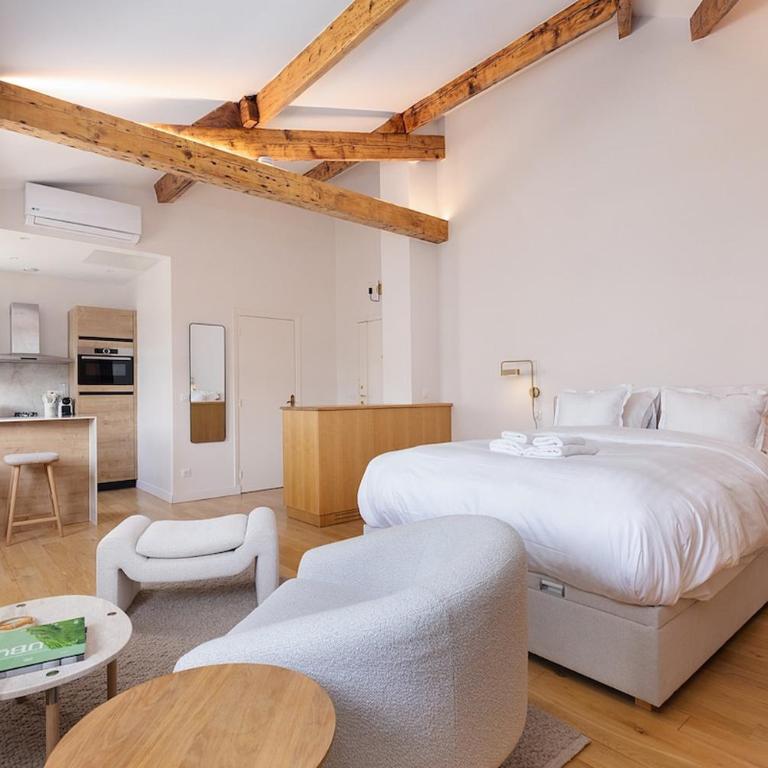 Modern suite near Champs Elysées - AC equipped - Apartamento de 1 dormitorio - 25