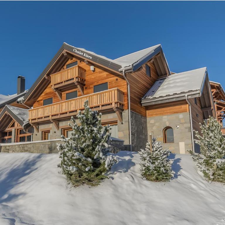 Chalet Picarvan piscine intérieure - Appartement Supérieur avec Balcon - 3