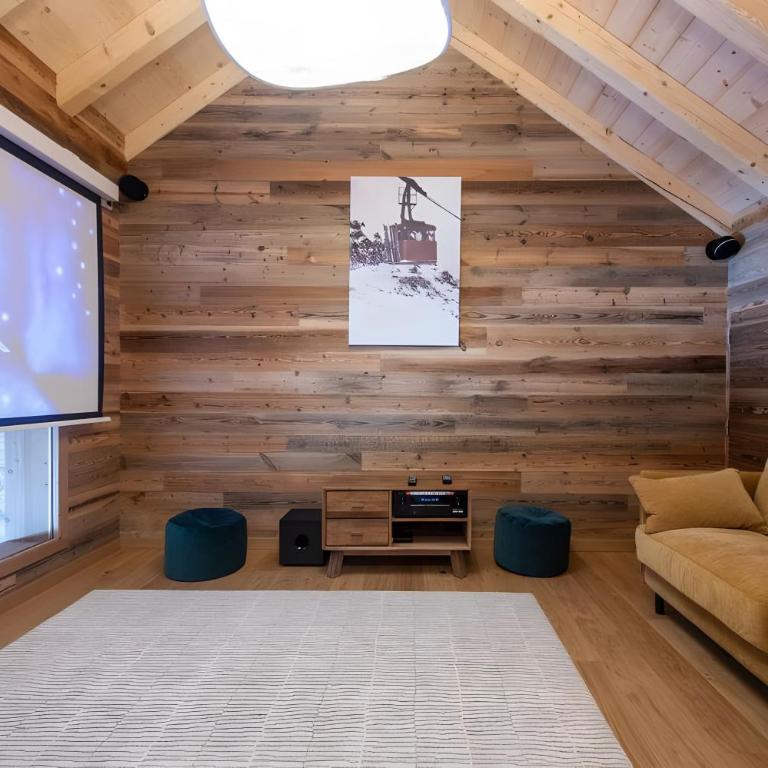Chalet Picarvan piscine intérieure - Appartement Supérieur avec Balcon - 16