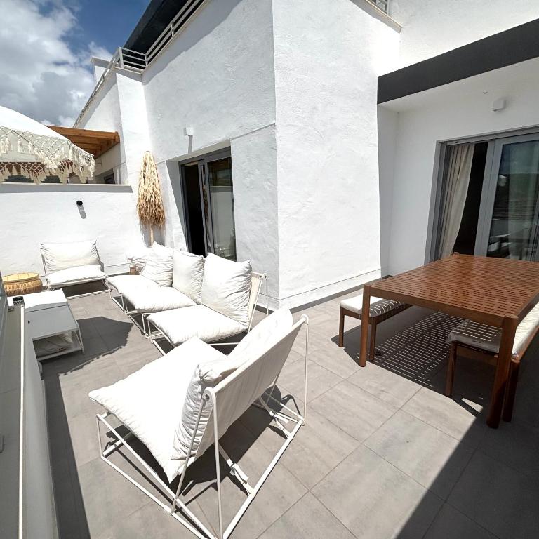 New Boho-resort apartment with large pool, terrace with see and panoramic views - Apartamento de 3 dormitorios - 3