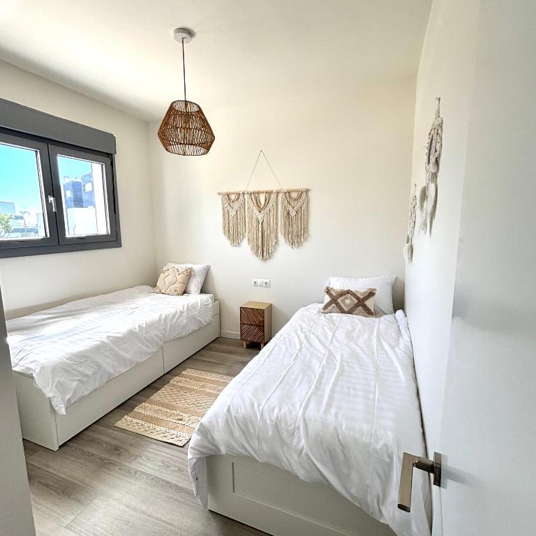 New Boho-resort apartment with large pool, terrace with see and panoramic views - Apartamento de 3 dormitorios - 12