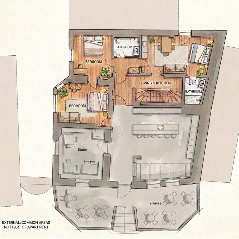 Apartment Löwen 1560 - Appartamento Superior con 3 Camere da Letto - 5