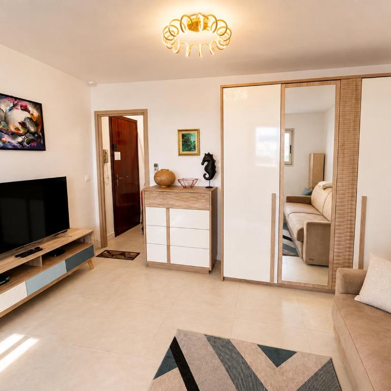 L'Hippocampe, Palm Beach, Studio, 2P, AC, Terrace - Appartement 1 Chambre - 6