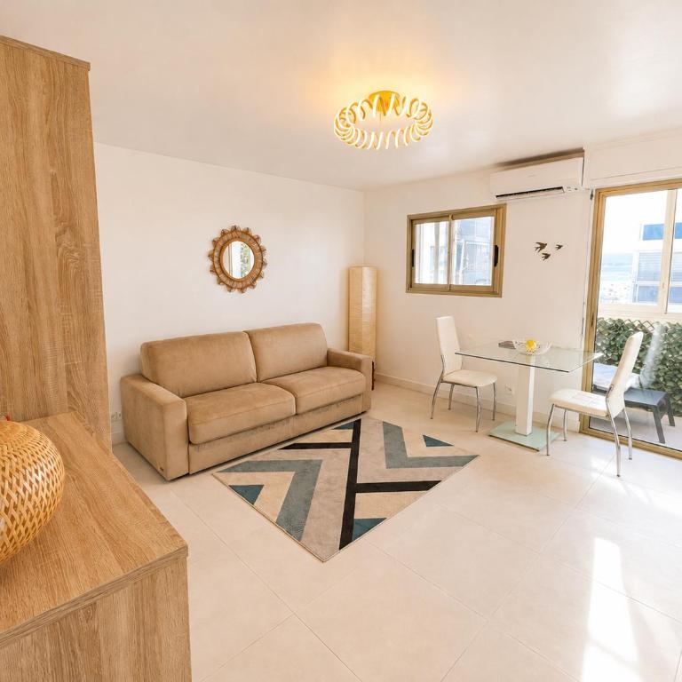 L'Hippocampe, Palm Beach, Studio, 2P, AC, Terrace - Appartement 1 Chambre - 7