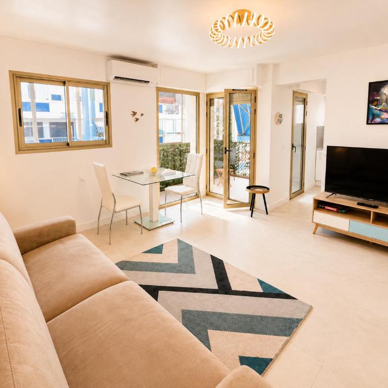 L'Hippocampe, Palm Beach, Studio, 2P, AC, Terrace - Appartement 1 Chambre - 1