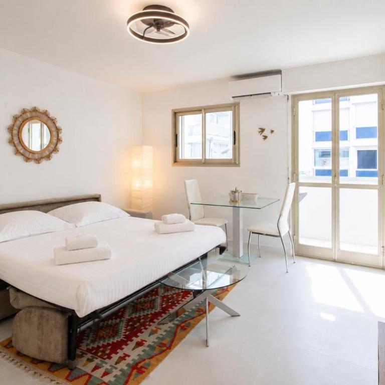 L'Hippocampe, Palm Beach, Studio, 2P, AC, Terrace - Appartement 1 Chambre - 19