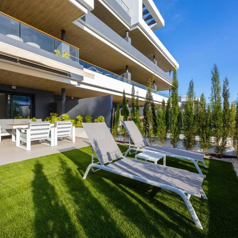 Lagoons - Resort moderno con deporte y bienestar - Apartment mit Poolblick - 3