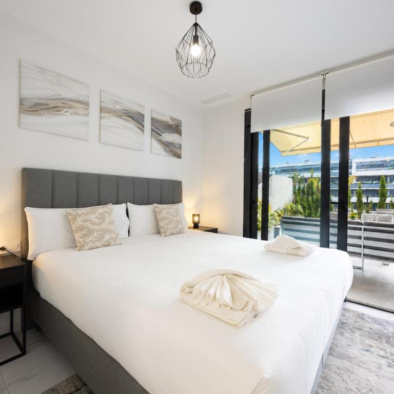 Lagoons - Resort moderno con deporte y bienestar - Apartment mit Poolblick - 12