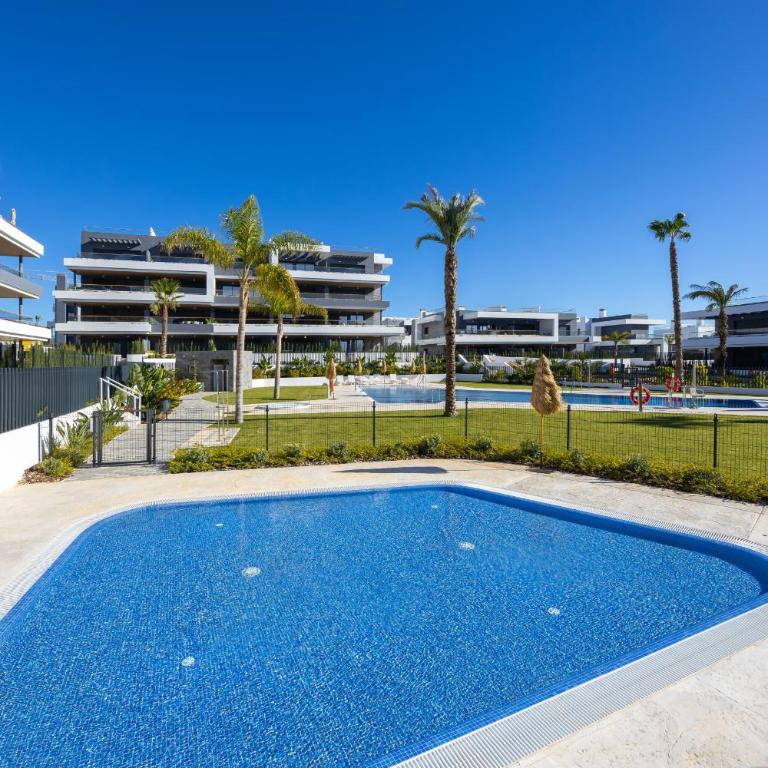 Lagoons - Resort moderno con deporte y bienestar - Apartment mit Poolblick - 25