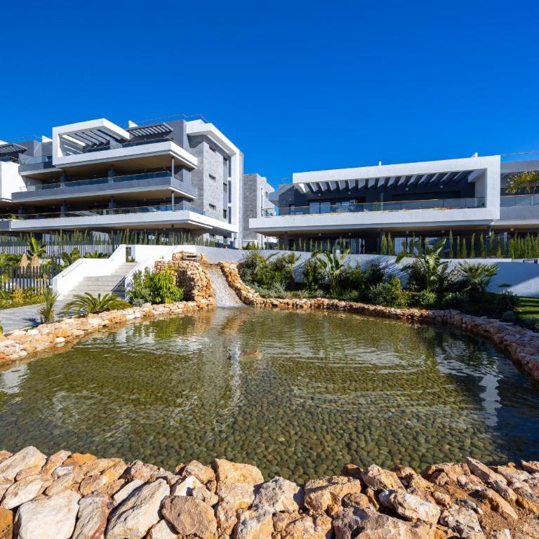 Lagoons - Resort moderno con deporte y bienestar - Apartment mit Poolblick - 42