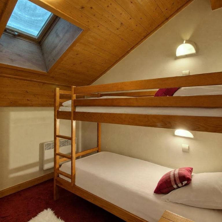 Arc 1950, Appartement 4 chambres Duplex, Cheminée, 10 pers, Vue Montagne, Sauna, Hammam, Jacuzzi, salle de fitness, Piscine extérieure chauffée - Four-Bedroom Apartment with Pool View - 19