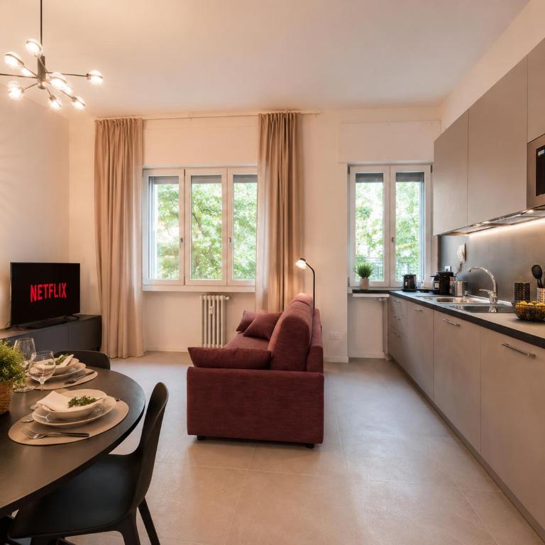 Modern Large Apartment, Bocconi 10 min Walk, Porta Romana, 4 Guests - Apartamento de 1 dormitorio - 3