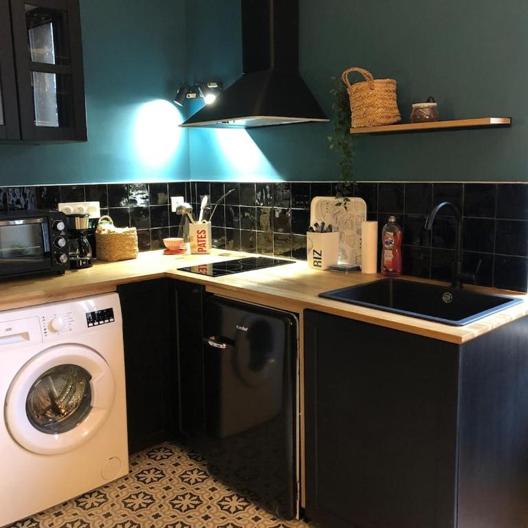 Studio Charme & Confort - Tout équipé, au cœur de Dijon - Apartamento Estudio con cama grande - 1