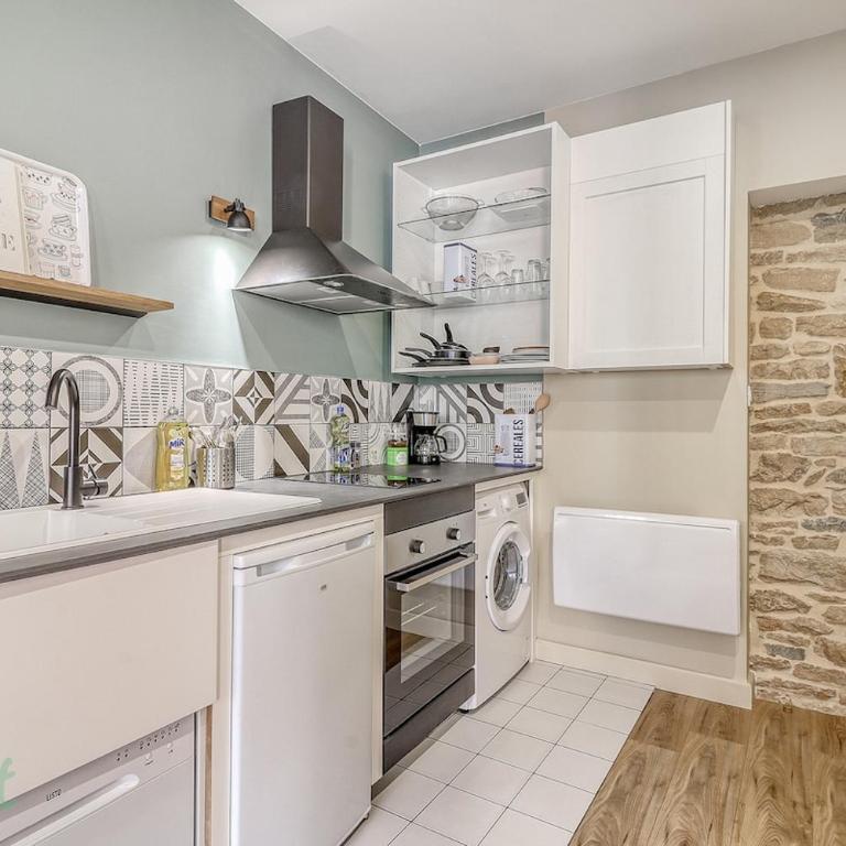 Studio Charme & Confort - Tout équipé, au cœur de Dijon - Apartamento Estudio con cama extragrande - 5