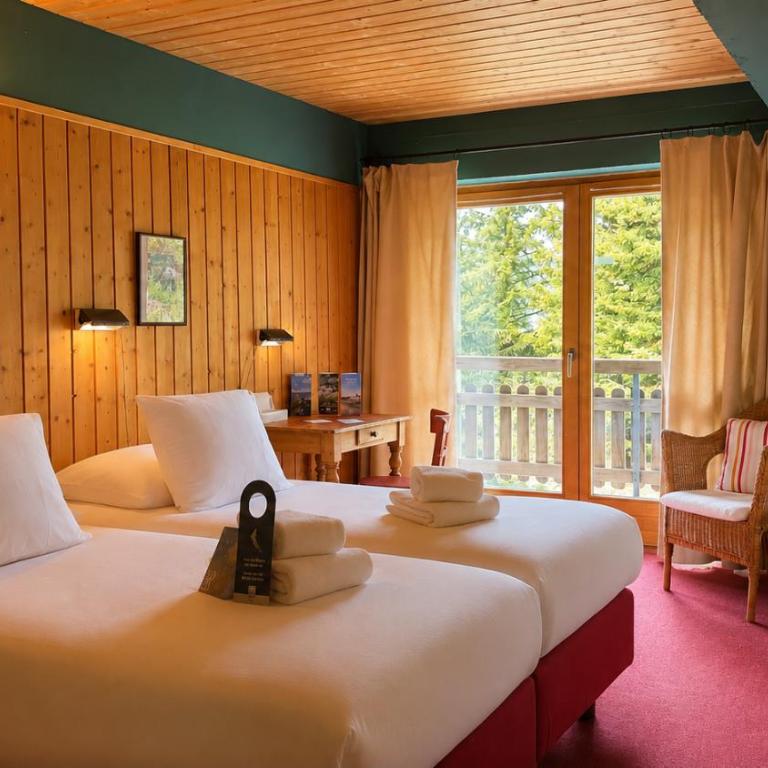 Plein Ciel - Hôtel d'altitude à 1800m - Chambre Double ou Lits Jumeaux - 1