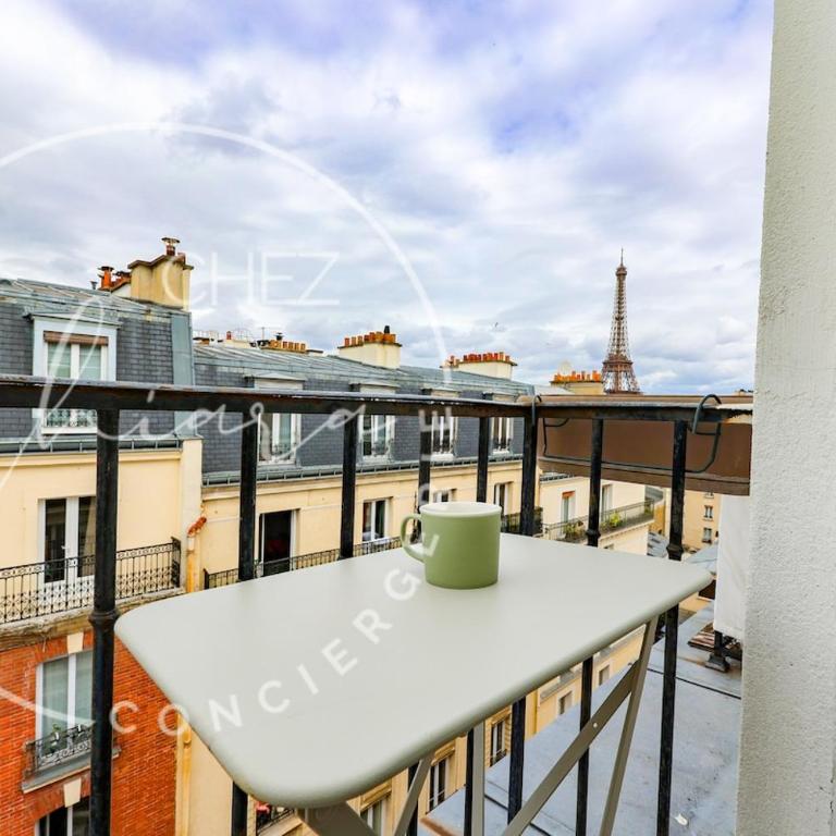 Lovely stay in Paris Eiffel Tower magic view! - Appartement 1 Chambre - 20