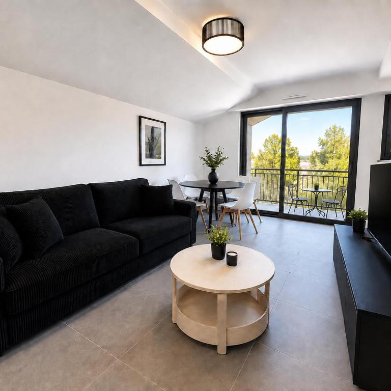 Les Balcons du Léman - Appartements Meublés - Apartamento con balcón - 9
