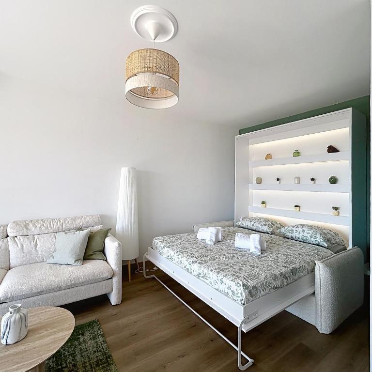 Seaside studio sea view and free parking - Studio - Vue sur Mer - 6