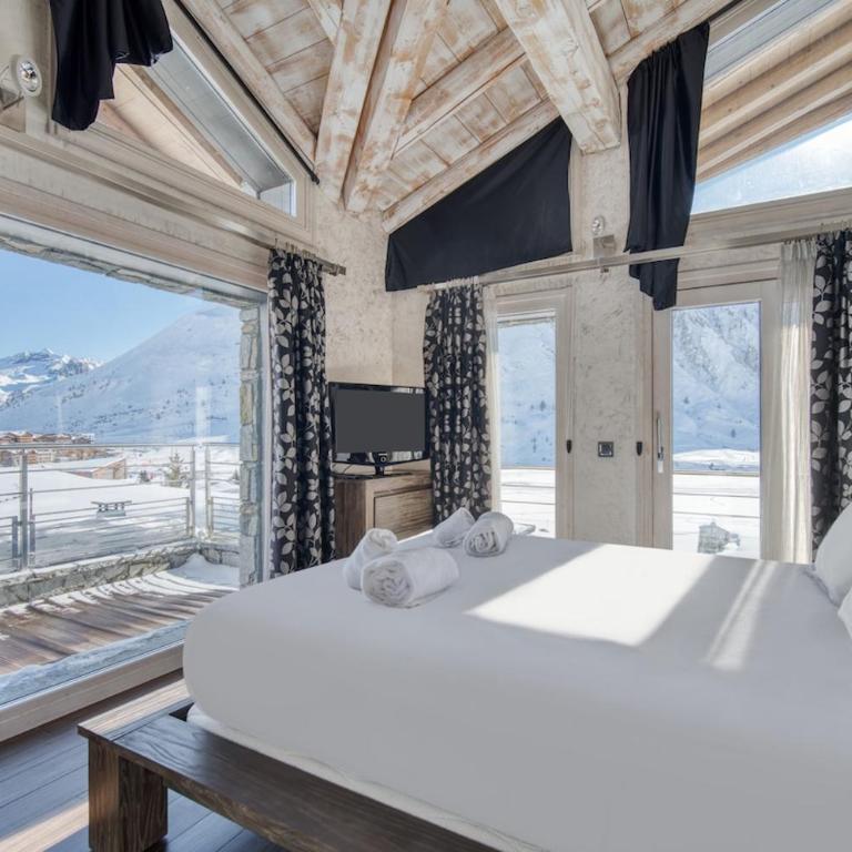 Spacious Apartment in Tignes 4BR - Apartment mit Blick auf die Berge - 14