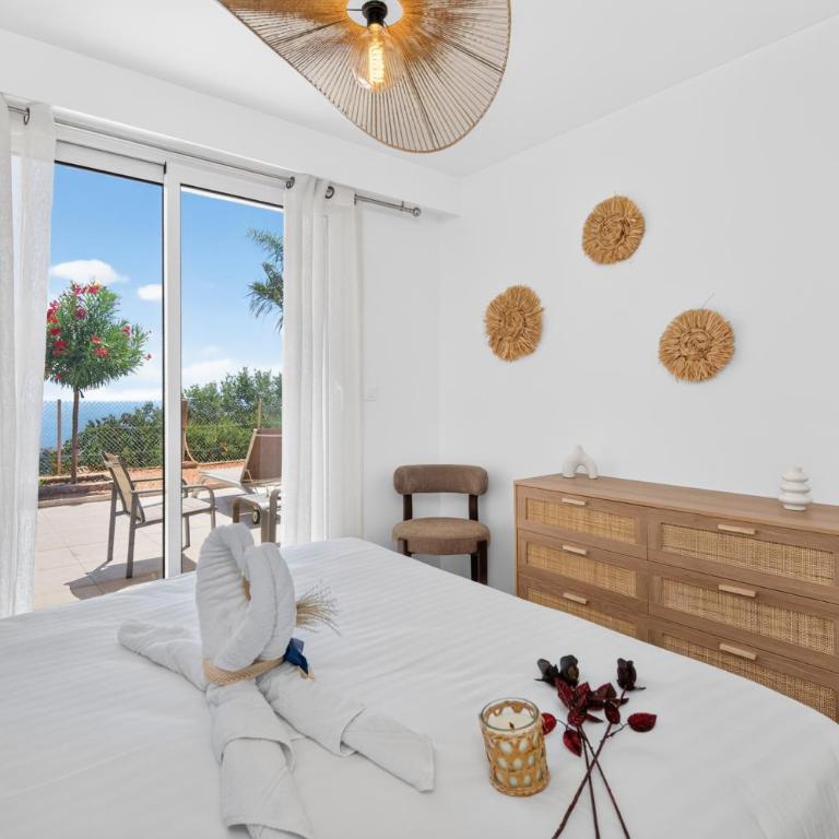 MADONE - Agréable 3 pièces - Menton - Vue mer - Parking - Appartement 2 Chambres avec Terrasse et Vue sur la Mer - 19